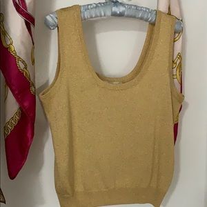 A St John sleeveless with glitters